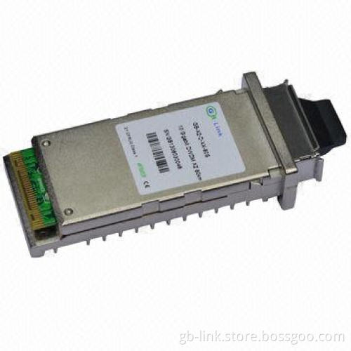10GB DWDM X2 80km Transceiver with 0 to 70°C Case Operating Temperature